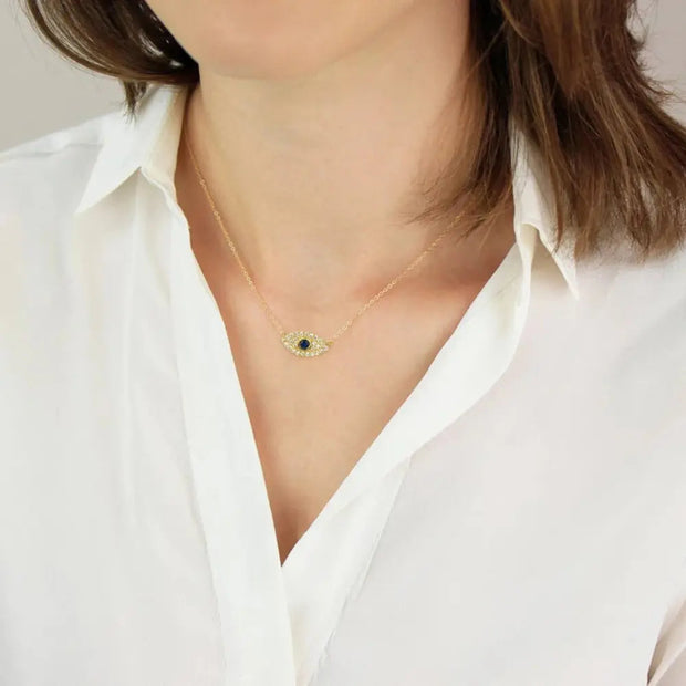 WW | Sterling Silber Ins Diamant Schutzanhänger Für Damen