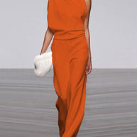 WW | Premium Ein Schulter Jumpsuit