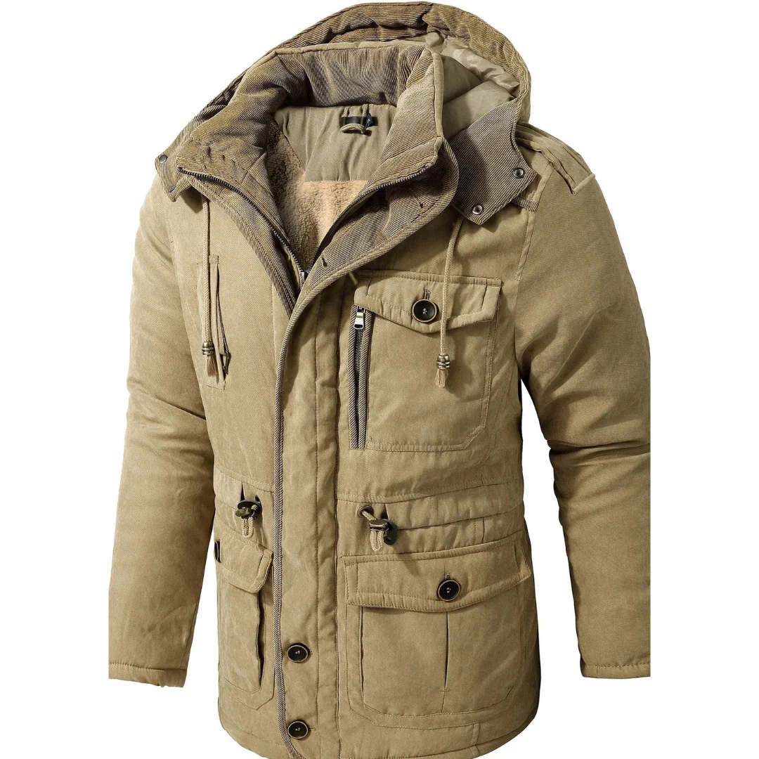 W&W Mode | Warme Kapuzenjacke