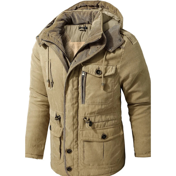W&W Mode | Warme Kapuzenjacke