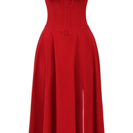 WW | Blumen Kleid für Frauen Midi