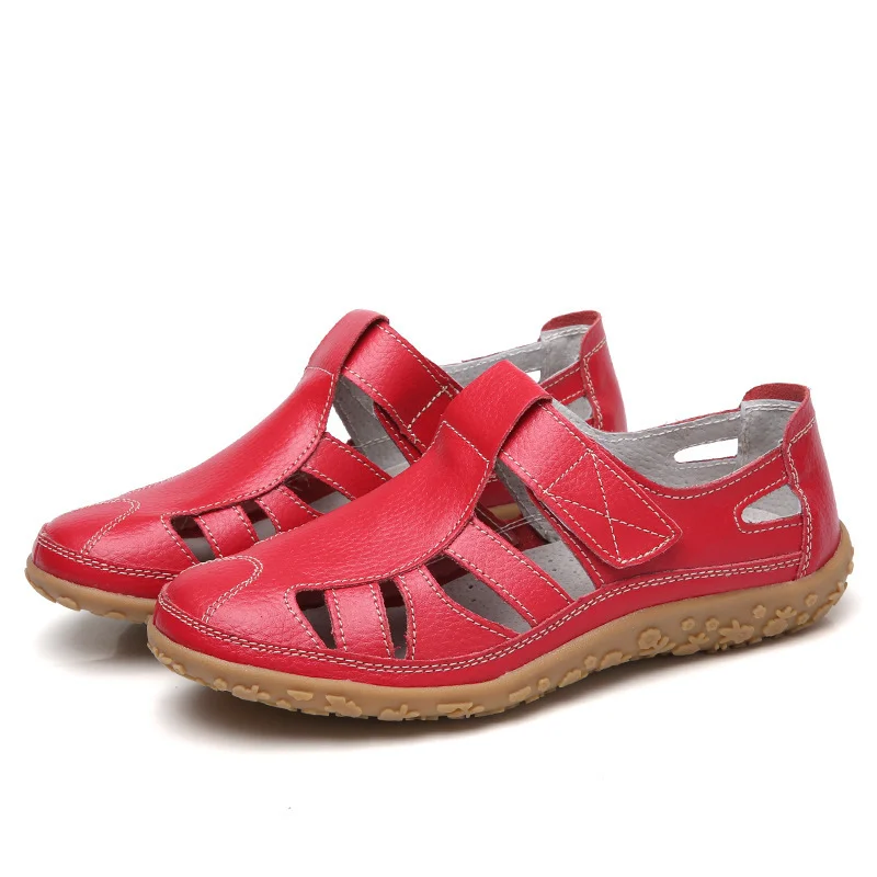W&W Mode | Orthopädische Retro Sandalen Rutschfest