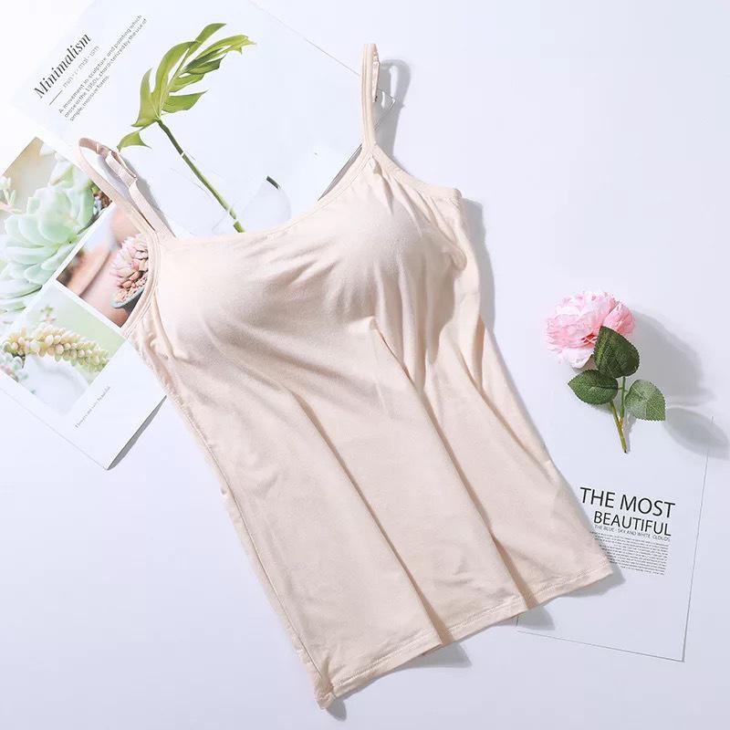 W&W Mode | Bequeme Tanktop mit integrierten BH für Damen