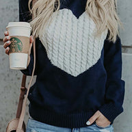Lässiger und entspannter Winterpullover