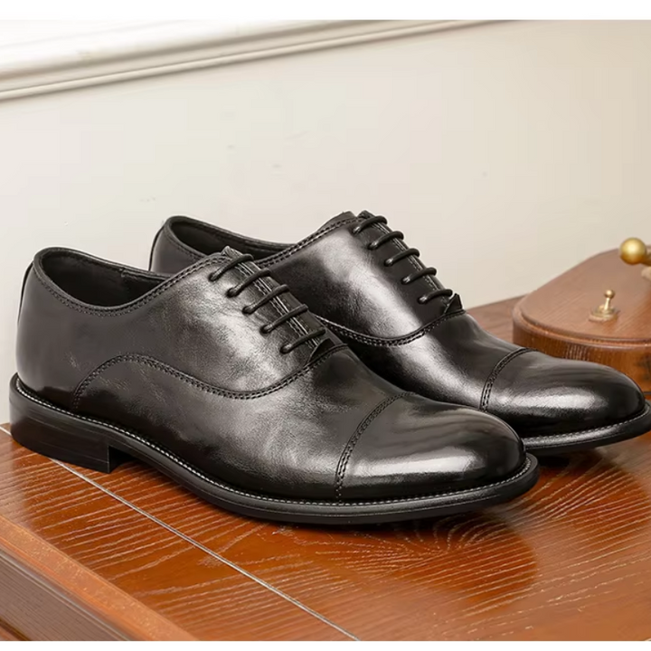 W&W Mode | Elegante Leder Herrenschuhe Mit Schnürung Und Klassischem Design
