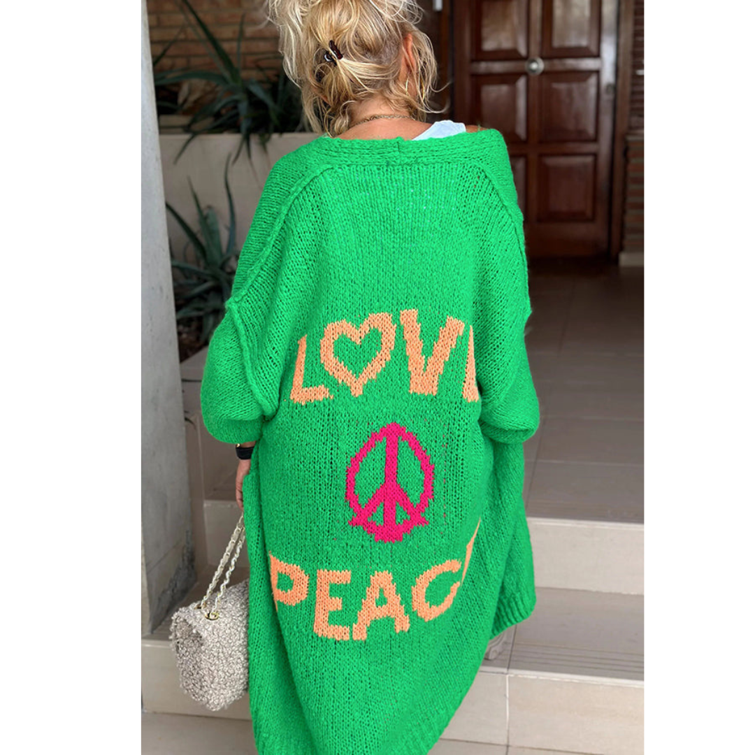 WW peace strickjacke - Ibiza
