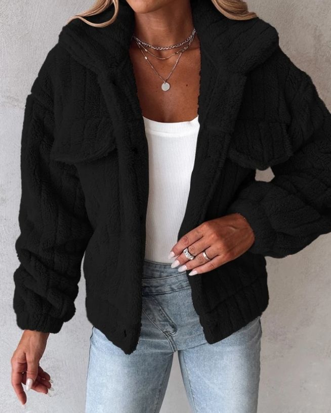 WW | Kuschelige Teddyjacke Für Damen