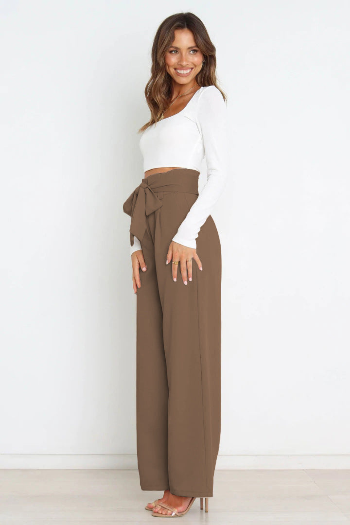 WW | Leinenhose Für Frauen Lang