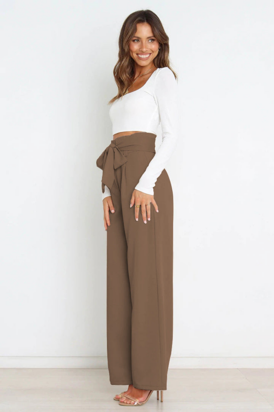 WW | Leinenhose Für Frauen Lang