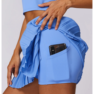 Sportlicher Faltenrock