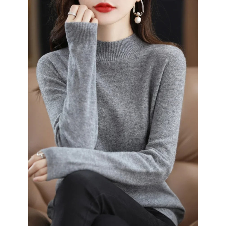 WW | Weiche Cashmere Pullover Damen Luxuriöser Strickpullover für Frauen