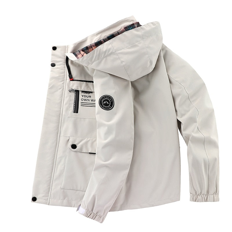 WW | Wasserdichte Outdoorjacke Für Herren
