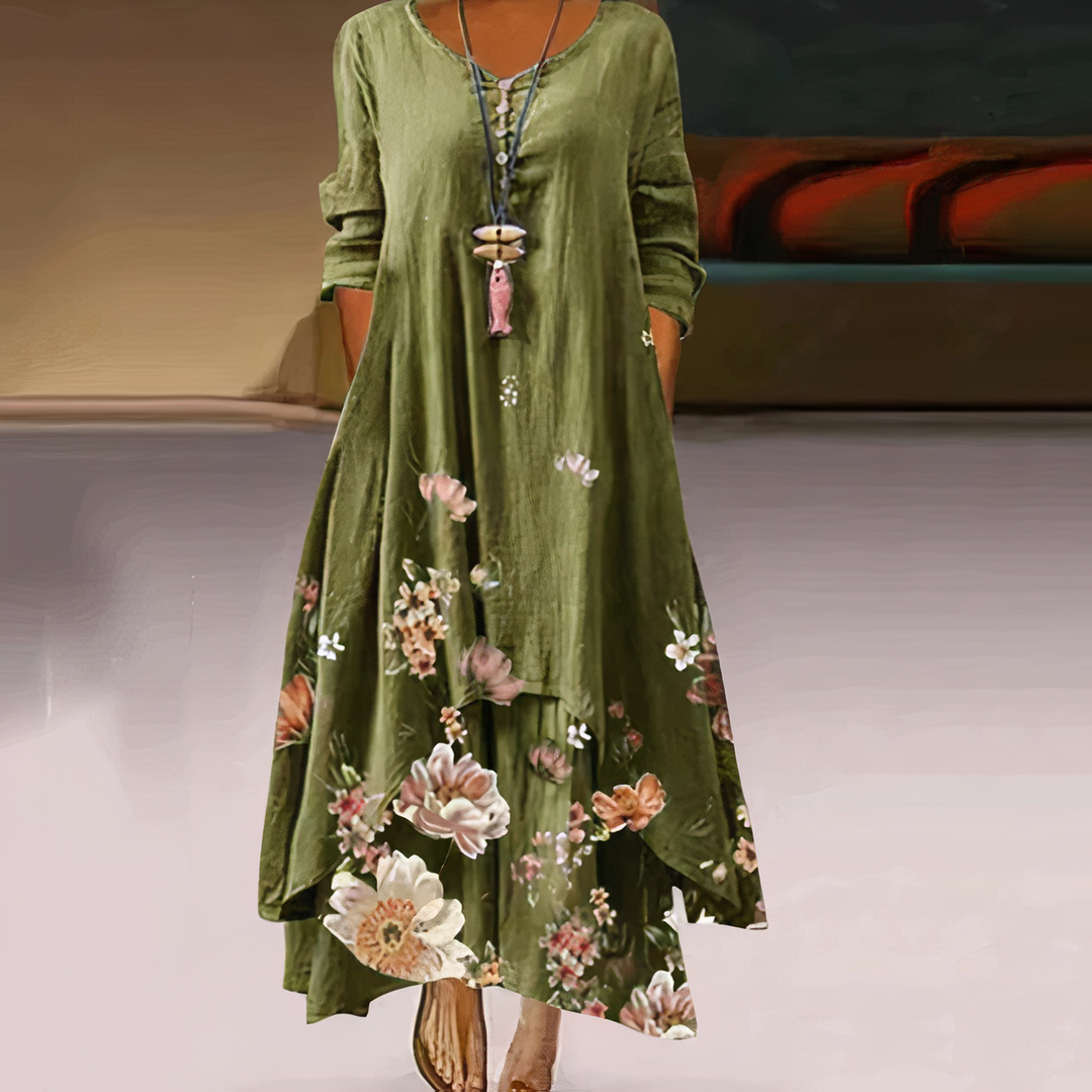 W&W Mode | Elegantes Mode Baumwollkleid