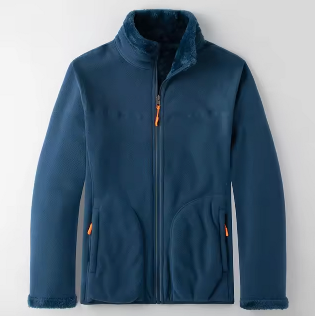 W&W Mode | Doppelseitige Fleecejacke