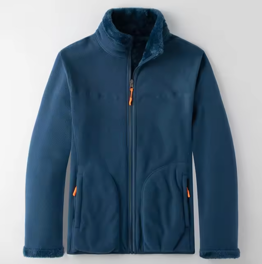 WW | Doppelseitige Fleecejacke