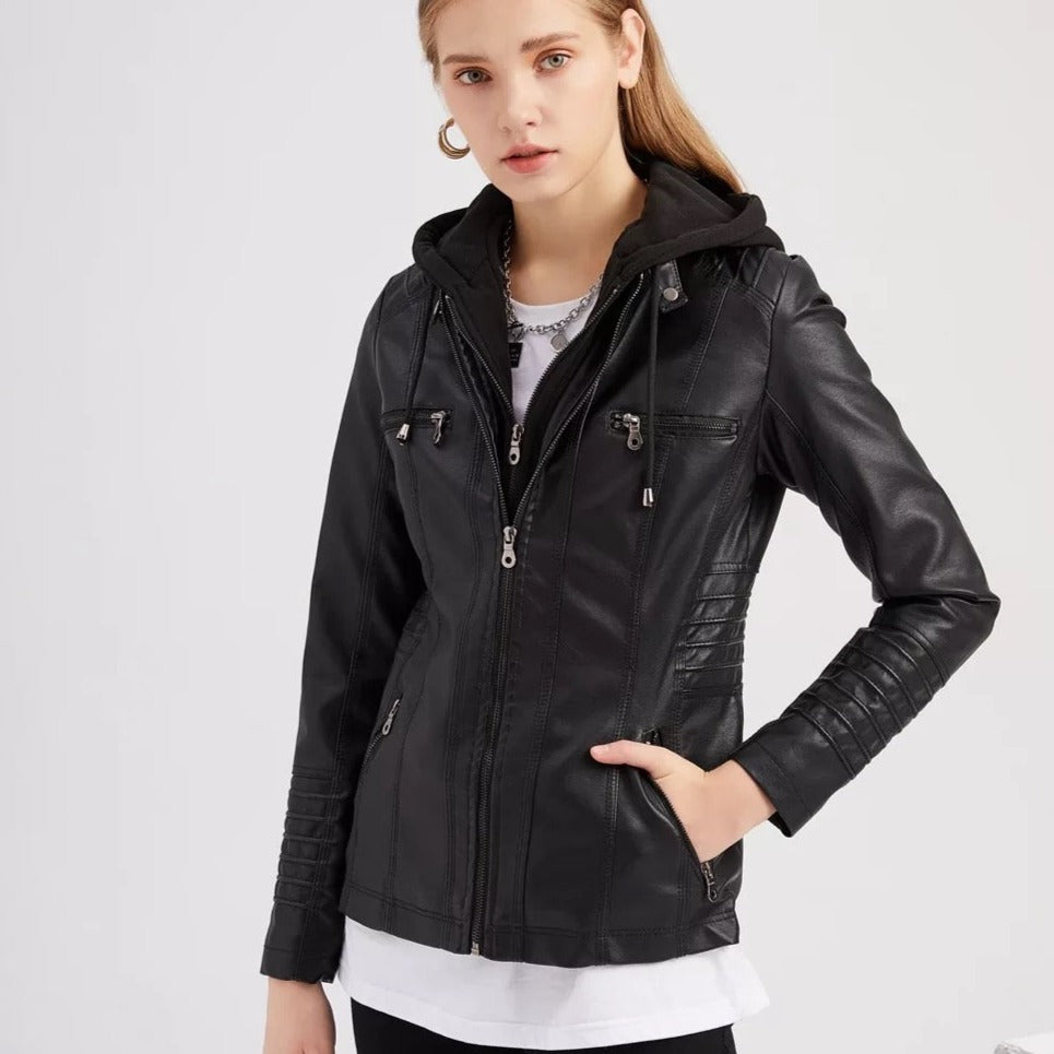W&W Mode | Damen Jacke Stylisches Design, Bequeme Passform Mit Taschen Und Kapuze