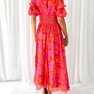 WW | Rosa Maxikleid