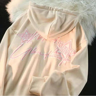 WW | Oversized Damen Hoodie Mit Print | Bequemer Streetwear Pullover