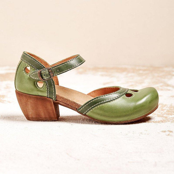 W&W Mode | Elegante Sandalen Mit Niedrigem Absatz