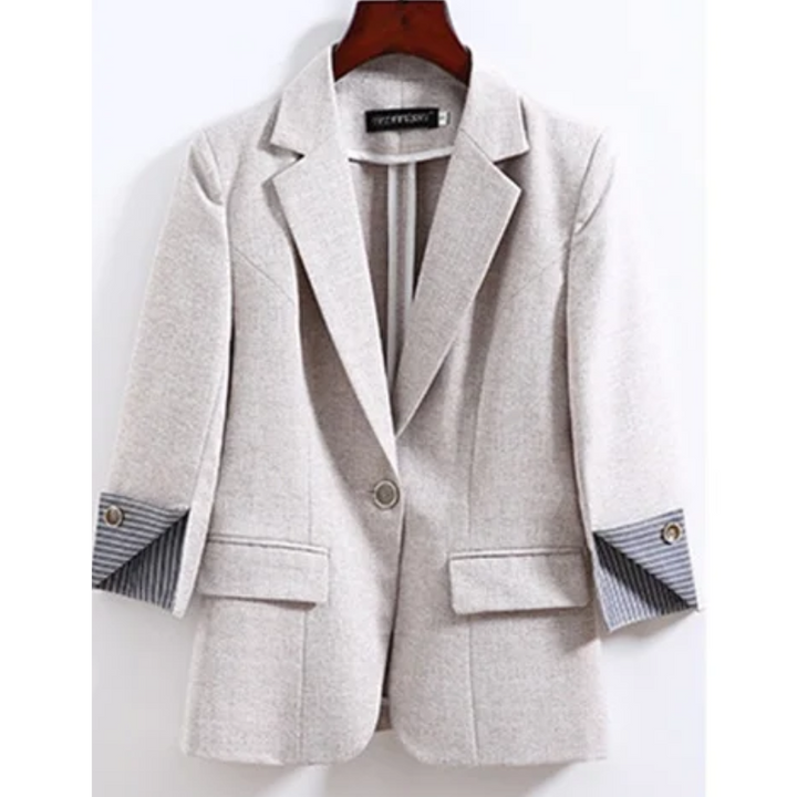 W&W Mode | Eleganter Damenblazer mit Knopfdetails Ideal für Das Büro