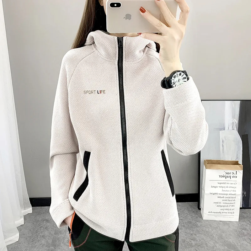 W&W Mode | Fleecejacke Damen, Leicht Und Atmungsaktiv Mit Reißverschluss