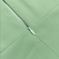 Asymmetrisches, figurbetontes Midikleid mit Drapierungsdetail | Grün