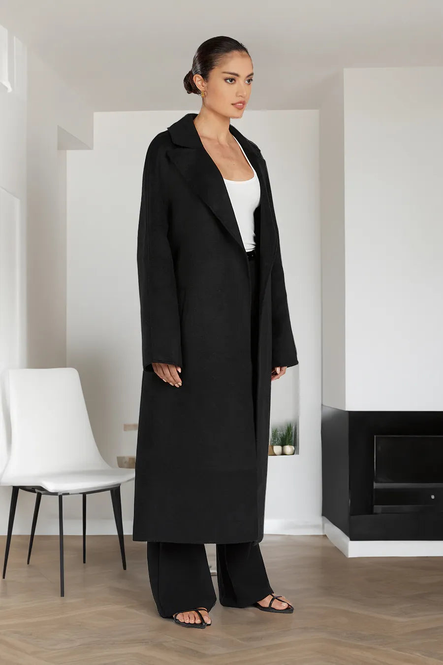 WW Trenchcoat | Stilvoller langer Damen-Trenchcoat im Oversize-Stil