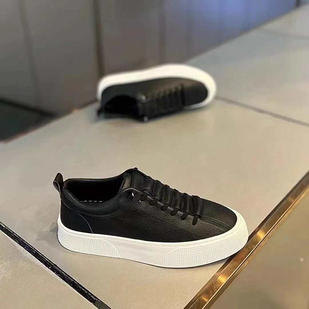 W&W Mode | Niedrige Sneaker für Herren aus Kunstleder