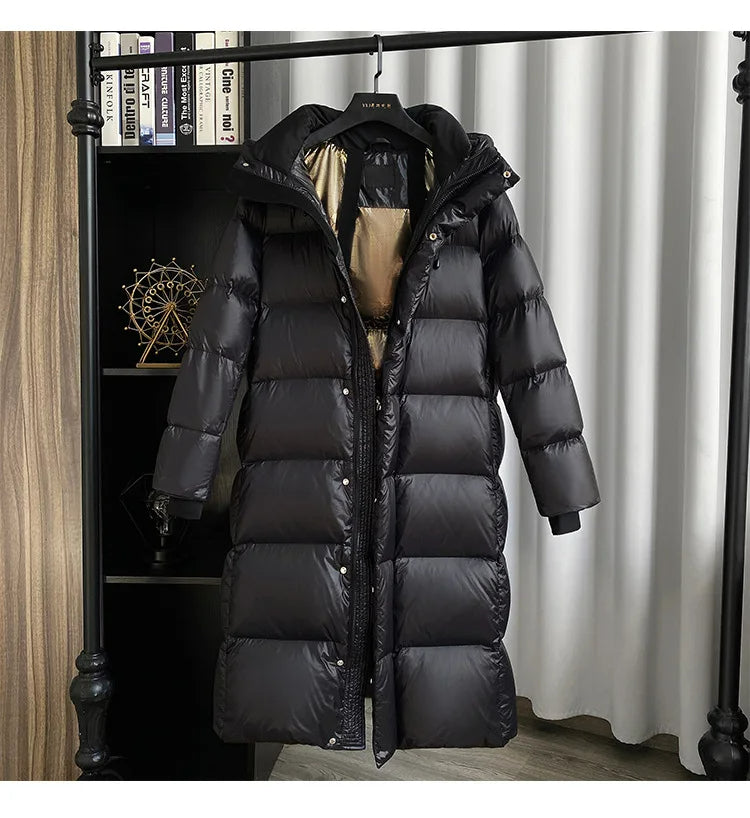W&W Mode - Lira - Dicke Puffer Kappuzen-Daunenjacke