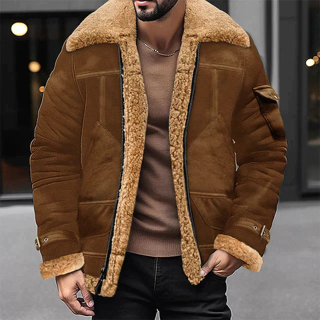 WW | Daily Fashion Sherpa-Jacke Für Männer