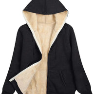 WW | Warme und weiche Kapuzenjacke für Damen | Perfekt für den Winter
