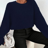 WW | Lässiger Longpullover Damen mit
