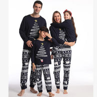 WW | Stilvolle Winter Familien Weihnachts-Pyjama Set für Unisex