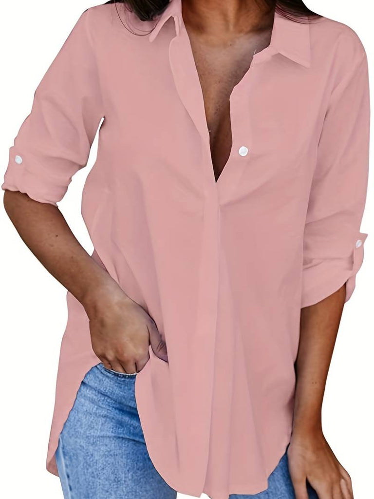 Denista™ - Damen Bluse fest