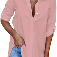 Denista™ - Damen Bluse fest