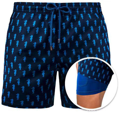 WW | Herren Sport Druck Double Layer