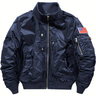 WW | Bomber Taktische Outdoorjacke Mit Stehkragen Für Herren - Perfekt für Outdoor-Aktivitäten