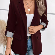 WW | Eleganter Business Longblazer mit