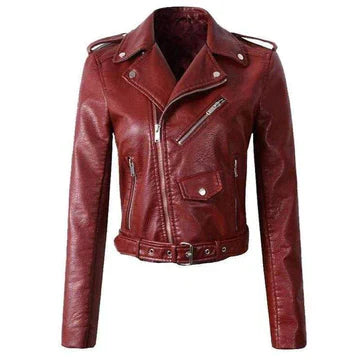 WW | Elegante Premium Lederjacke für Damen | Luxus und Stil