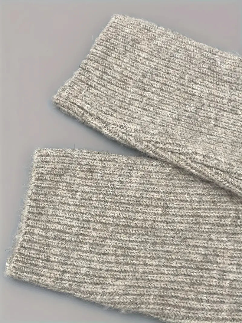 – Strickjacke mit ethnischem Aufdruck