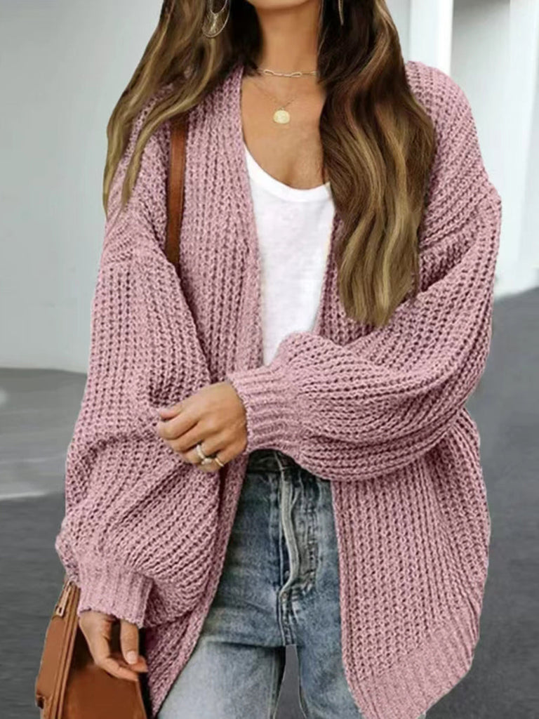 WW | Tropf Schulter Ballon Arm Cardigan