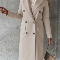 Winterjacke mit Revers für Frauen