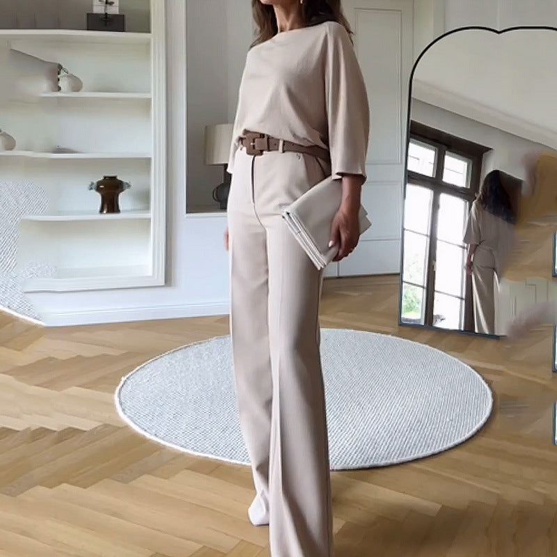 W&W Mode loser Zweiteiliger Anzug für modisches Outfit