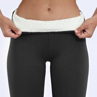 WW | Leggings - hohe Taille Stretchleggings mit beidseitigem Design