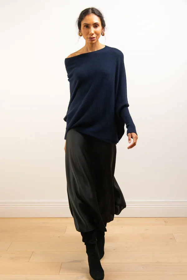 Mariemi™ - Asymmetrisch Drapierter Pullover