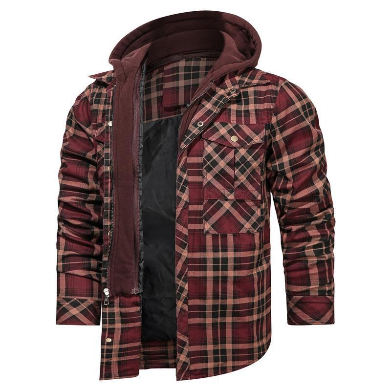 W&W Mode | Karierte Herrenjacke