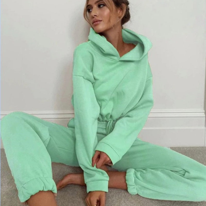 WW | Oversized Hoodie und Jogginghose Set für Damen