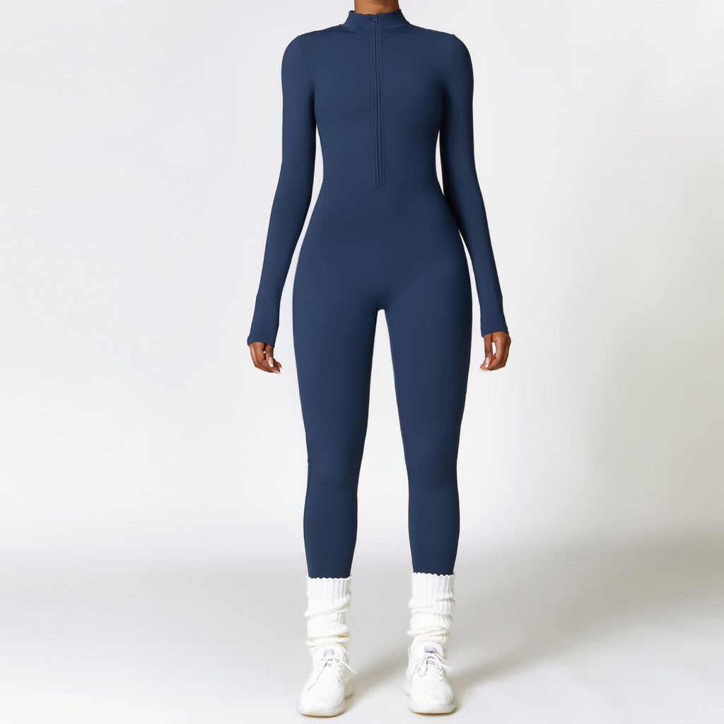 WW | Reißverschluss - Dame - Ski Fashion - Jumpsuit mit bequemem Schnitt, der sich mit dir bewegt