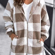 Lässiger Hoodie in Übergröße für Frauen