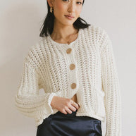 WW | Cozy Chic women's cardigan with buttons and pockets
